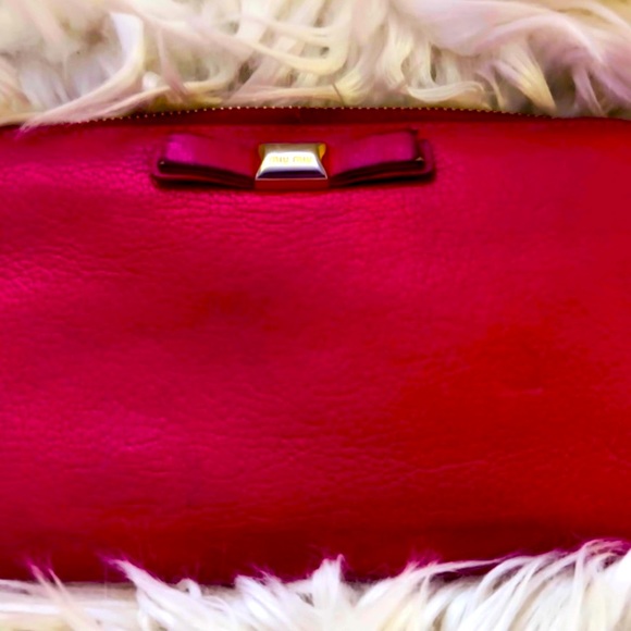 Authentic Miu Miu Long Zip Wallet. Made in Turkey! - Picture 3 of 10